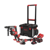 Milwaukee M18 FPP4IT-553TB - Kit 18V - M18FPD3 + M18 FSAG125XB - M18FID3 - M18FHX