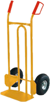 Carrello Portapacchi professionale in acciaio con Gomme piene antiforatura, 300 kg di portata, mod. Tyson