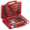 USAG 601 1/4-1/2 J82 Assortimento In Cassetta Modulare Con Bussole Esagonali Ed Inserti Per Avvitatura