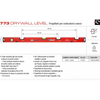 KAPRO 773M DRYWALL LIVELLA MAGNETICA 90CM