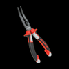Benman 77538 Pinza a Becchi Mezzo Tondi Piegati a 45° 205mm