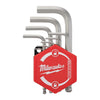 Milwaukee 4932492399 – Set 9 Chiavi Esagonali Compatte con Punta Sferica