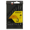 STANLEY STA56006-QZ Set 8 Punte Elicoidali per Legno 3-10 mm in Cassetta