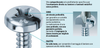 MUSTAD VITE AUTOFORANTE MUSTAD DRILLEX TESTA CILINDRICA ZN 4.8 x 80 200PZ