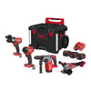 Milwaukee M18 FPP4IT-553TB Kit 4 Utensili M18 FUEL 18V con Trolley PACKOUT