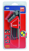 USAG 280 LTSTX/S8 Set 8 chiavi Torx lunghe testa sferica U02800078