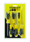 Stanley STHT0-60208 Set 6 cacciaviti Essential taglio e croce