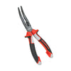 Benman 77538 Pinza a becchi mezzotondi piegati 45° 205 mm