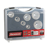 Benman 72848 Set 13 seghe a tazza bimetalliche cobalto 8% con valigetta