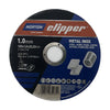 Norton Clipper Dischi da taglio 115 x 1,0 mm metallo inox conf. 10 pz